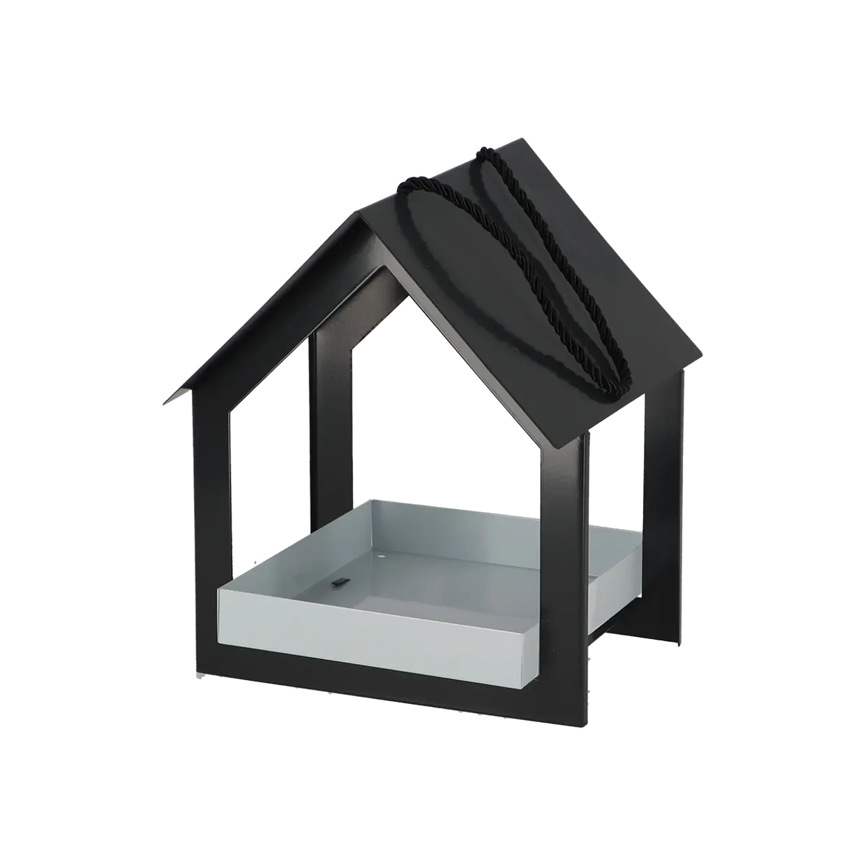 Esschert Design - Hangende Voedertafel antraciet en wit
