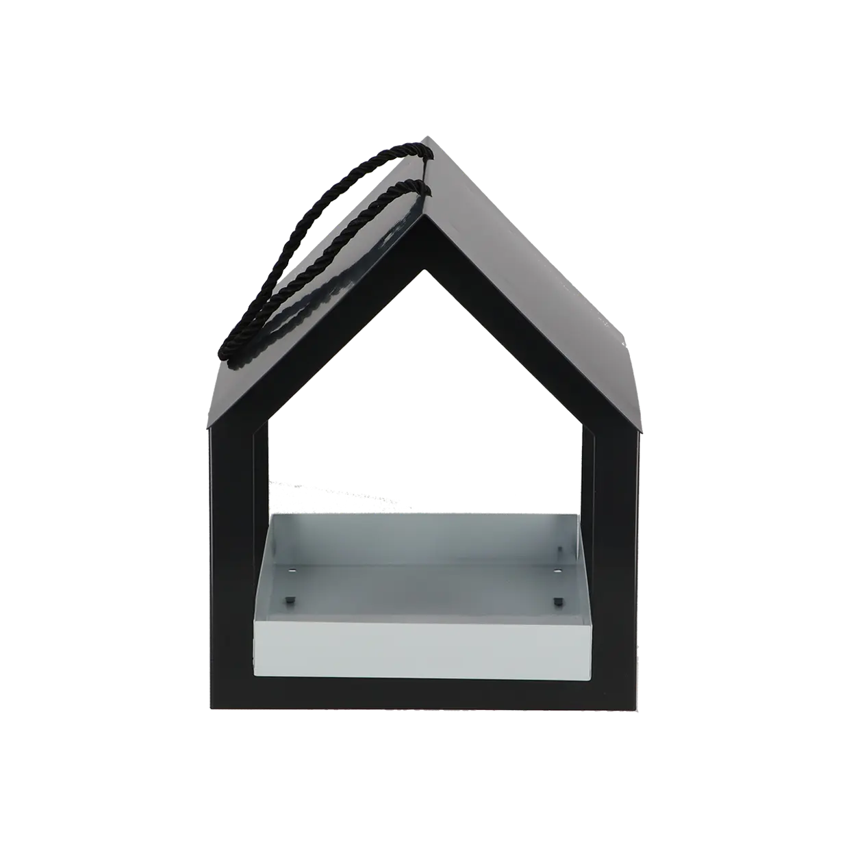 Esschert Design - Hangende Voedertafel antraciet en wit