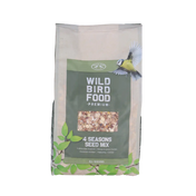 Zak met strooivoer voor wilde vogels, 4 seizoenen seed mix, 1 kg