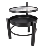 Esschert design - Vuurschaal met BBQ rooster S