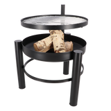 Esschert design - Vuurschaal met BBQ rooster S