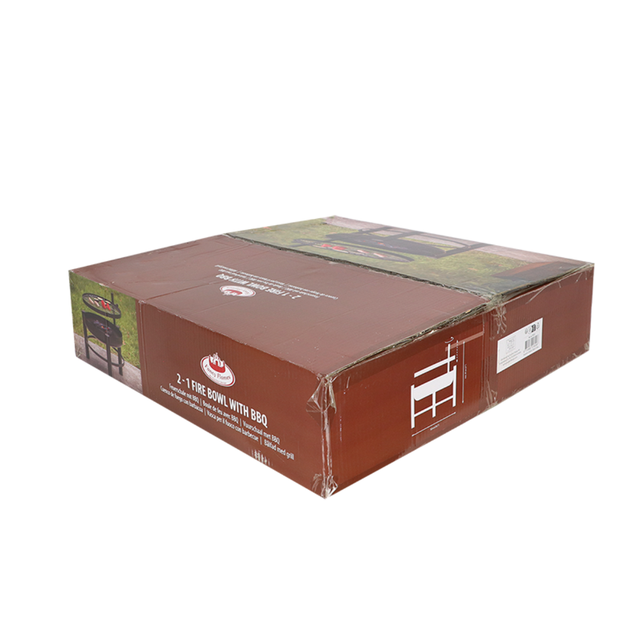 Esschert design - Vuurschaal met BBQ rooster L