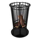 Esschert design - Vuurkorf met bodemplaat k/d