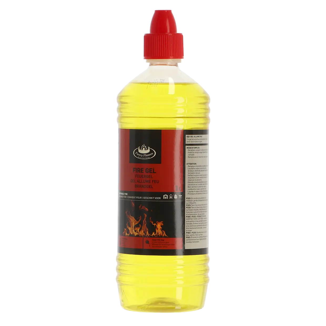 Fancy Flames - vuurgel aanmaakvloeistof in fles van 1 liter