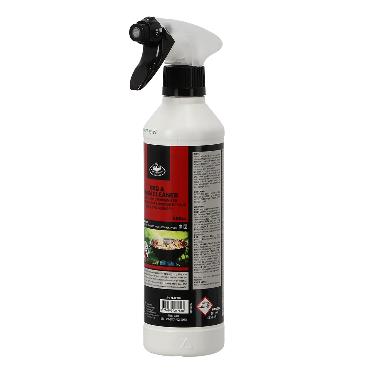 Reiniger voor de barbecue en oven 500ml - Esschert design