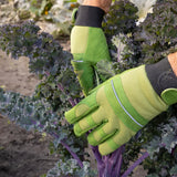 Esschert Design - Gevoerde tuinhandschoenen groen maat L