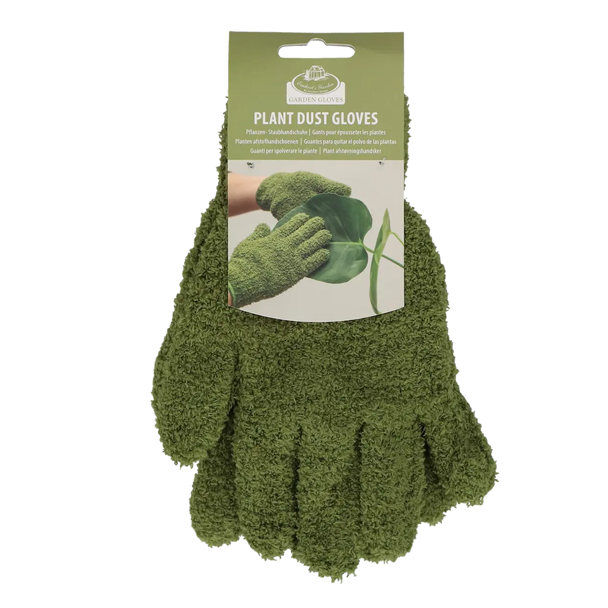 Esschert Design - Groene planten afstofhandschoenen