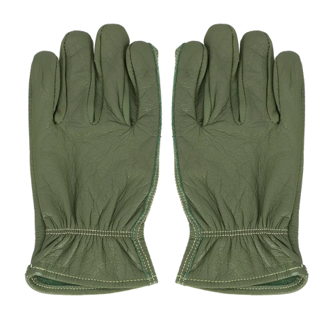 Esschert Design - Runderleren handschoenen groen maat M