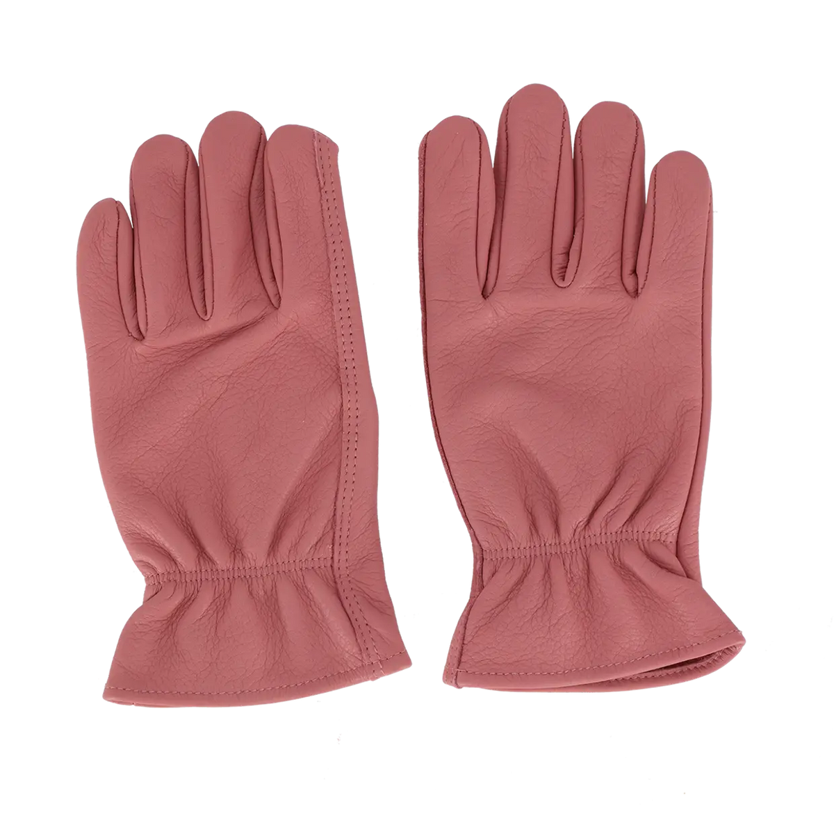 Esschert Design - Roze Runderleren handschoenen maat S