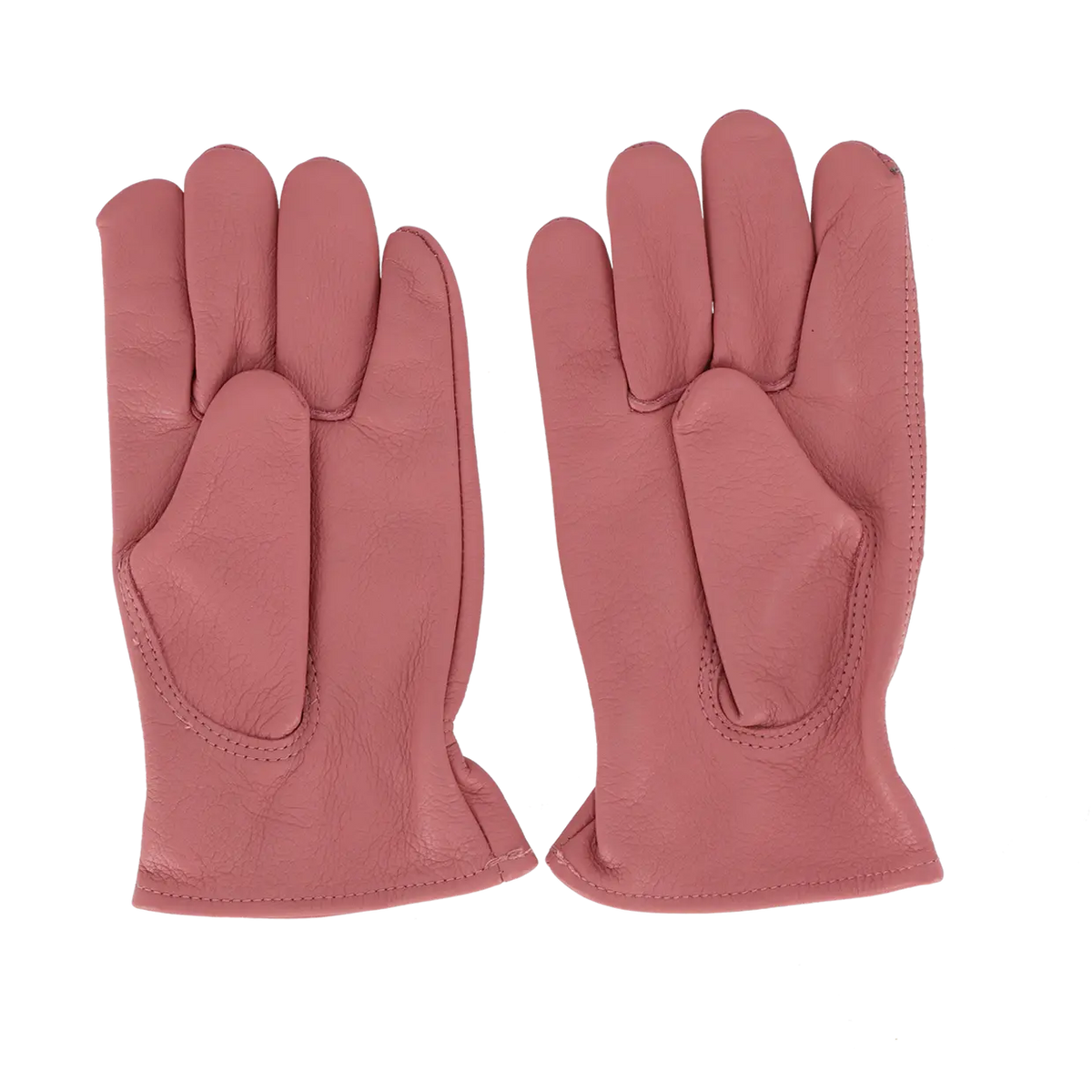 Esschert Design - Roze Runderleren handschoenen maat S