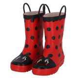 Kinderlaarzen met lieveheersbeest print - maat 29-30 | Esschert design