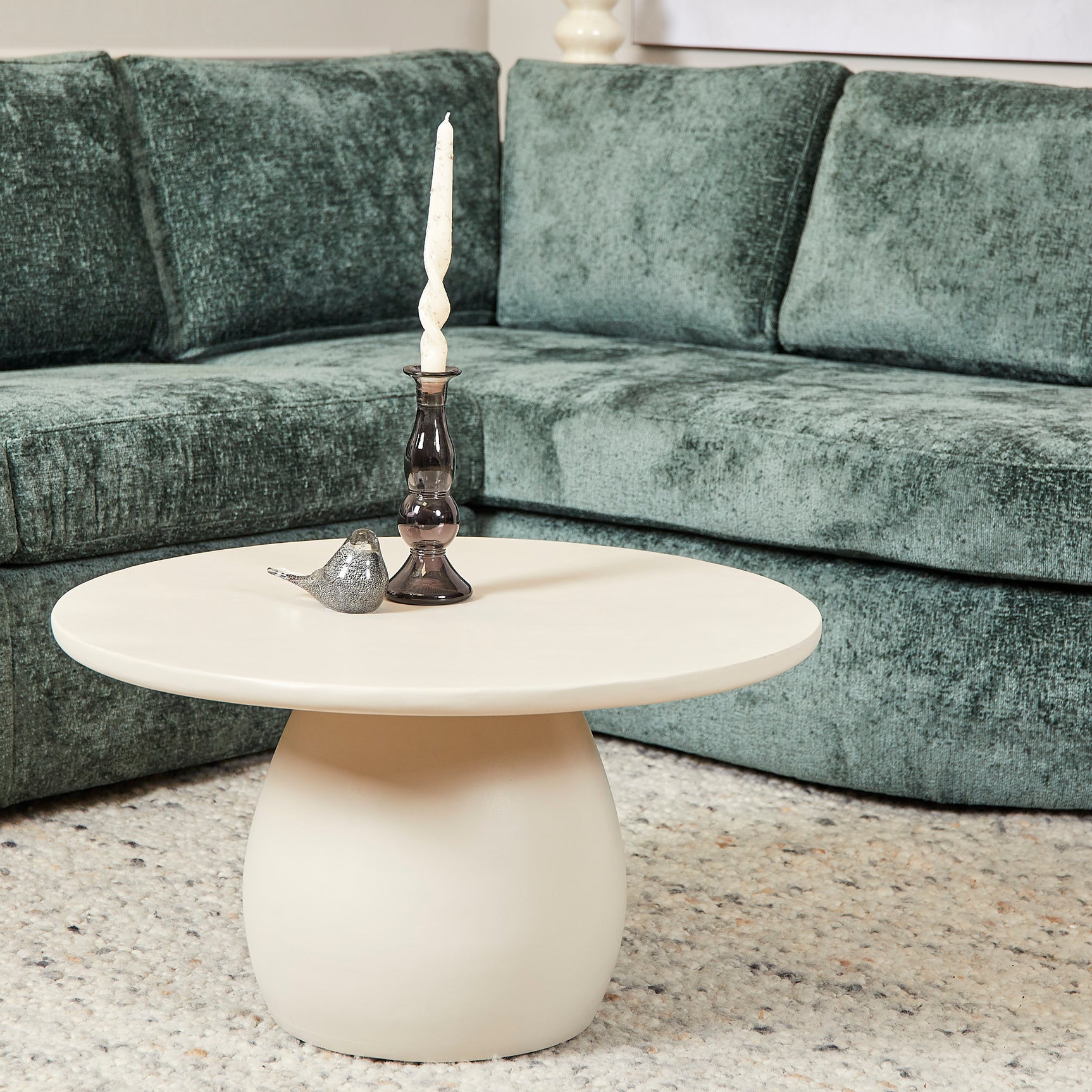 MySofa Alma | 2,5-zits + divan rechts | groen