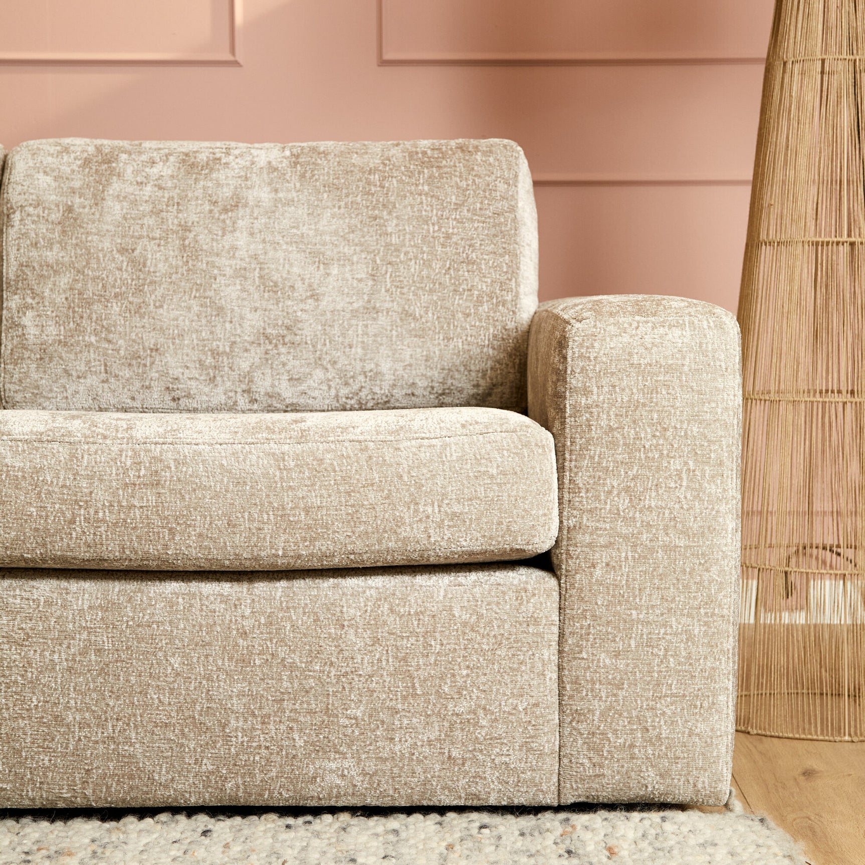 MySofa Alma | Divan links + 2,5-zits | Beige