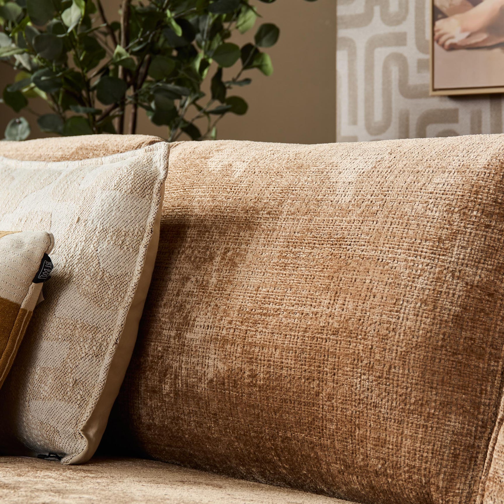 MySofa Teddy Hoekbank Kaneel Divaan Links + 2,5-zits