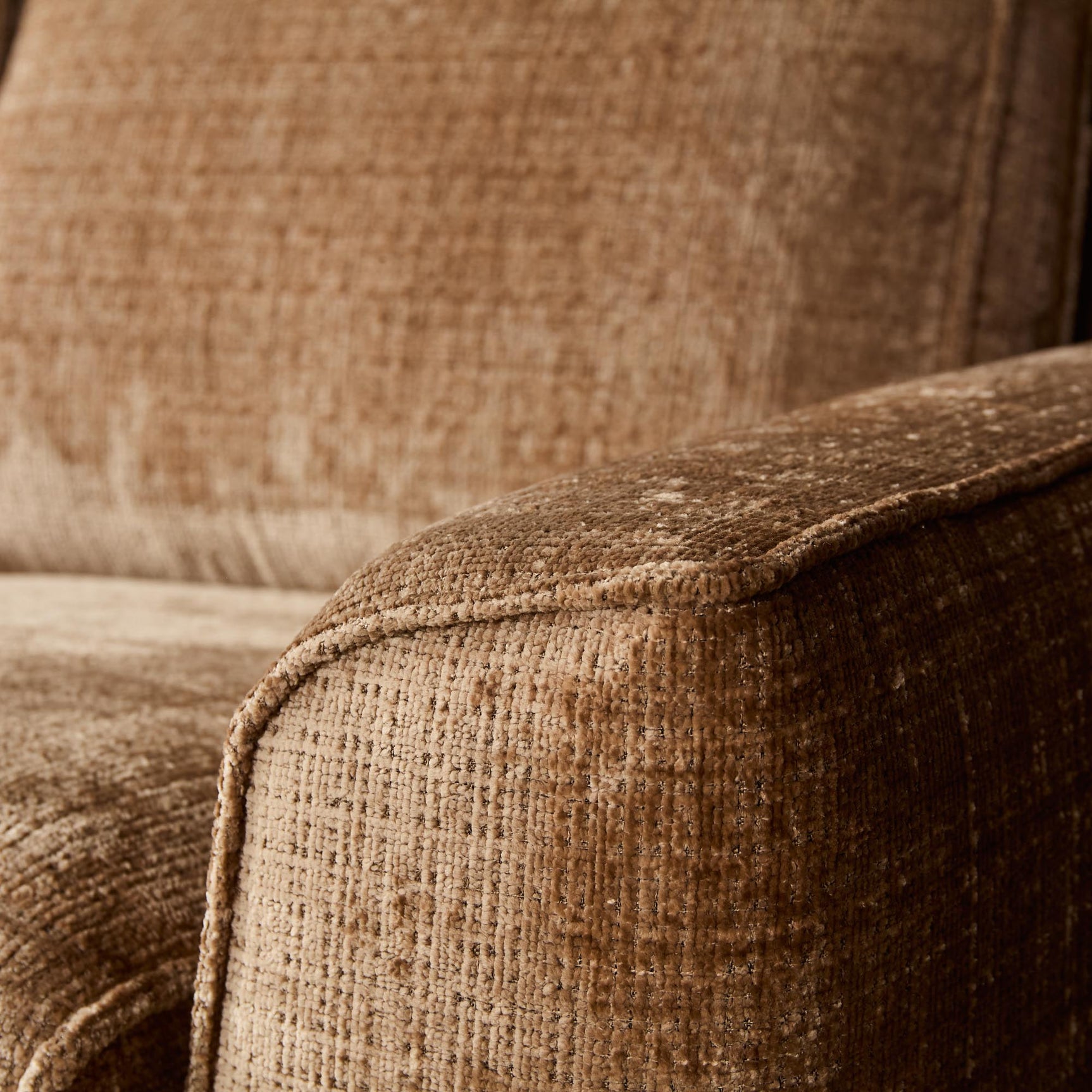 MySofa Teddy Hoekbank Kaneel Divaan Links + 2,5-zits