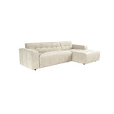 MySofa Ruby Hoekbank Beige 2,5-zits AL + Lounge R