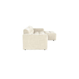 MySofa Ruby Hoekbank Beige 2,5-zits AL + Lounge R