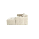MySofa Ruby Hoekbank Beige 2,5-zits AL + Lounge R
