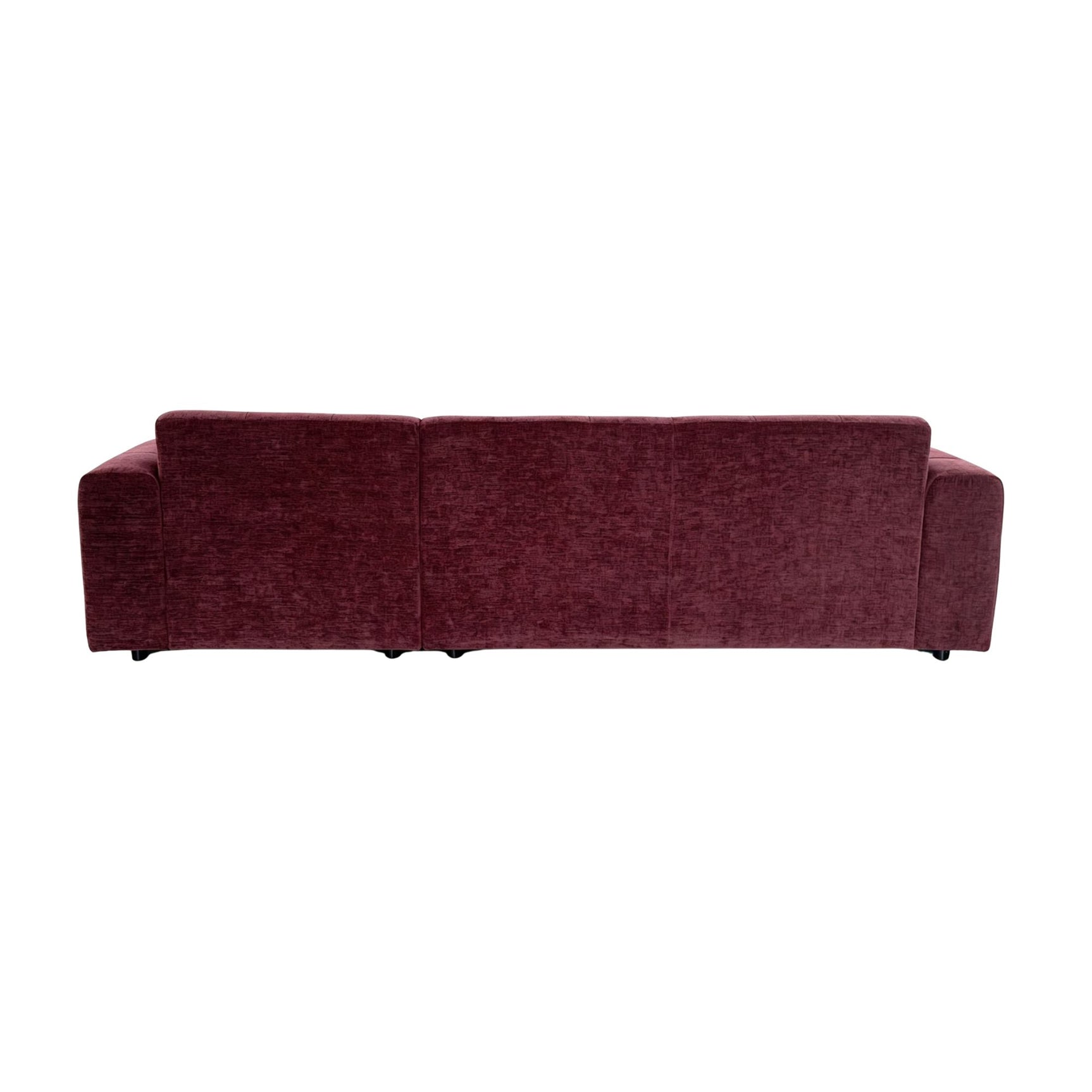 MySofa Ruby Hoekbank Paars 2,5-zits AL + Lounge rechts