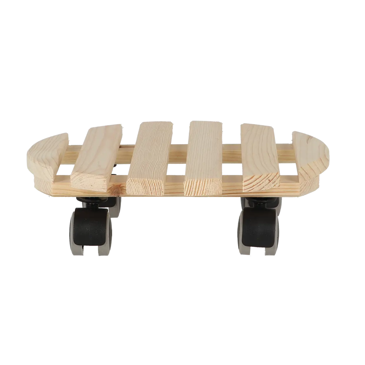 Plantentrolley naturel rond indoor L - Esschert Design