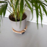 Plantentrolley naturel rond indoor L - Esschert Design