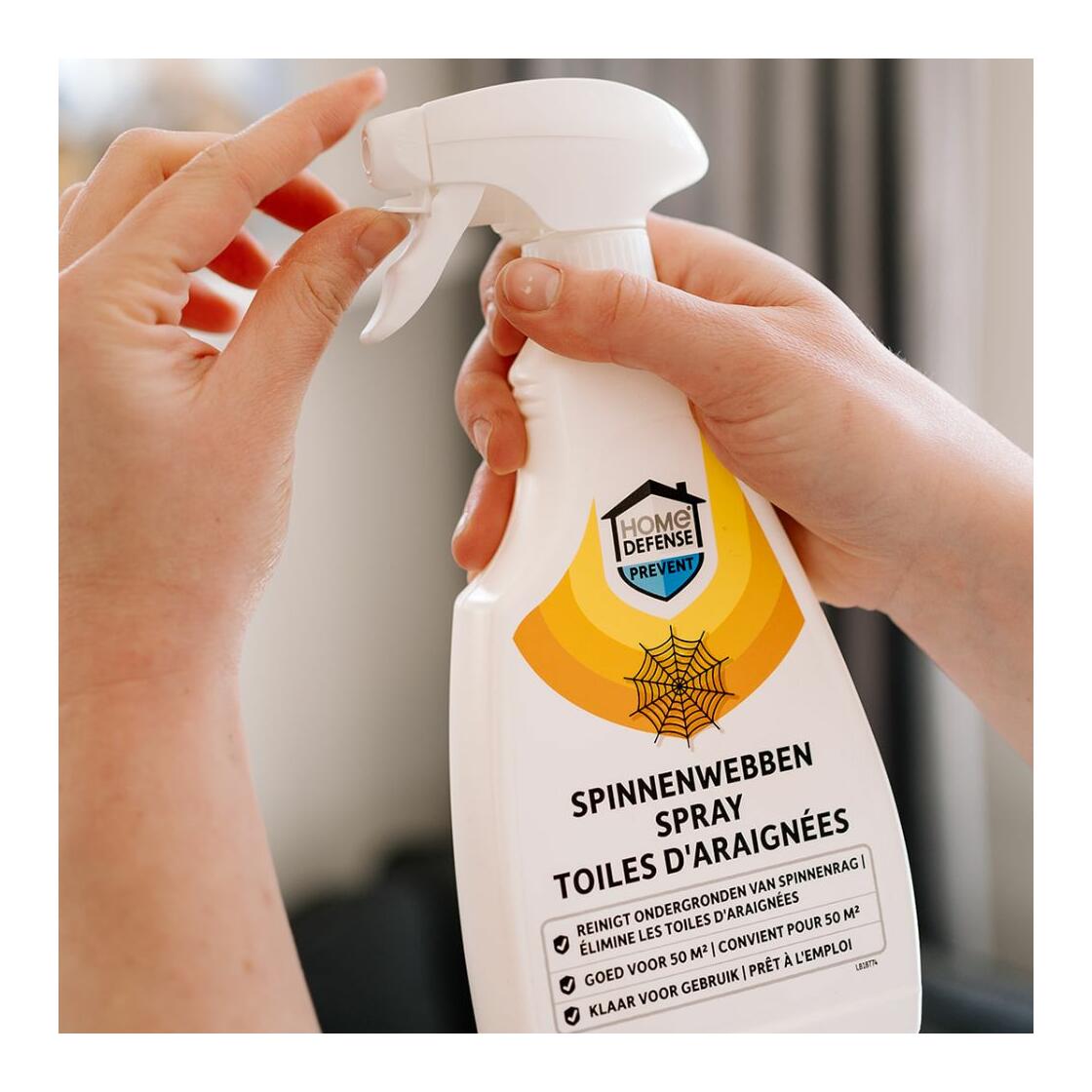 Anti Spinnen spray 500ml - HOME DEFENSE®