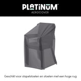 Platinum AeroCover - Stapelstoelhoes/ gasveerstoelhoes 67x67xH80/110