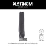 Platinum AeroCover - Zweefparasolhoes H250x55/60