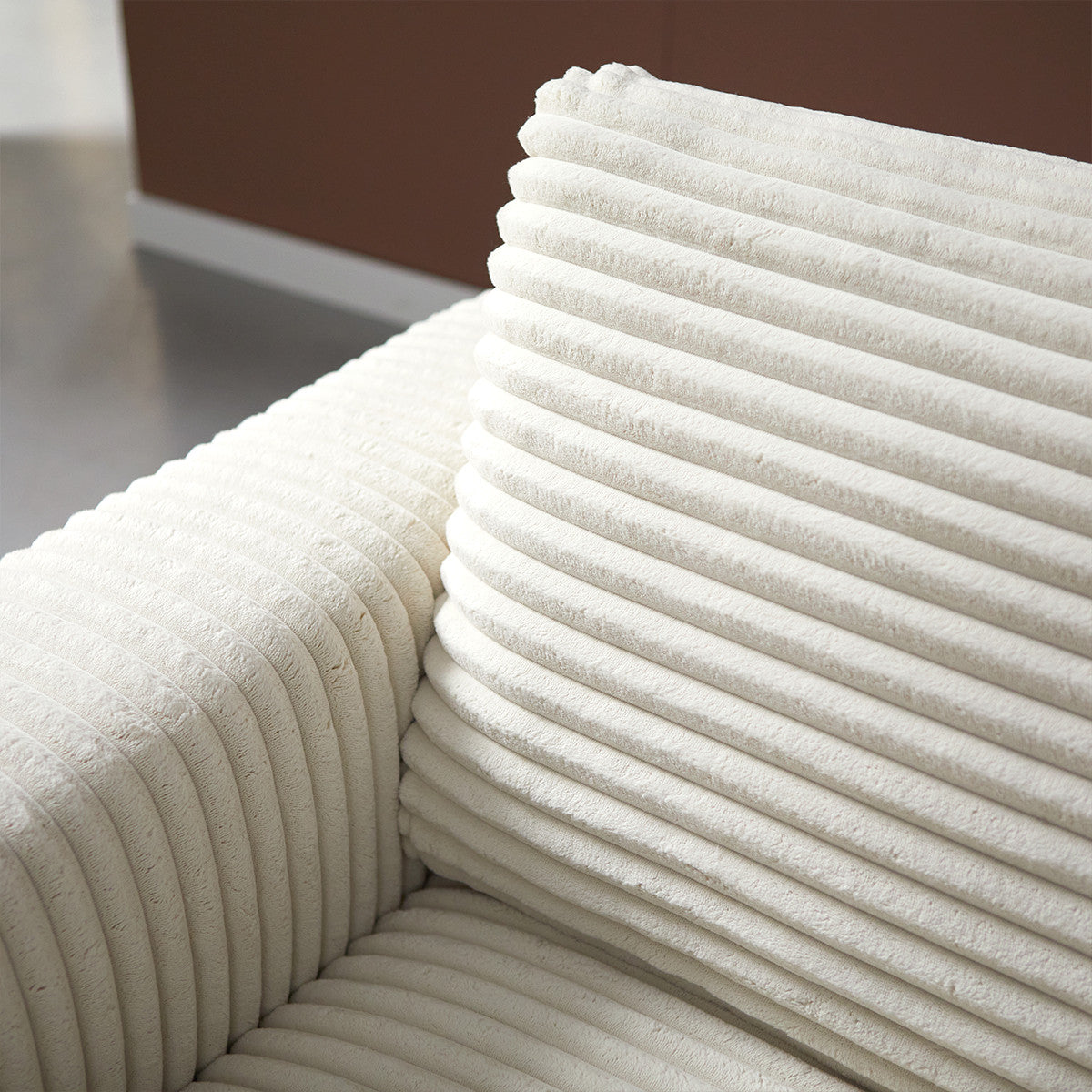 UNO met chaise longue rechts - Ambience 2 Cream