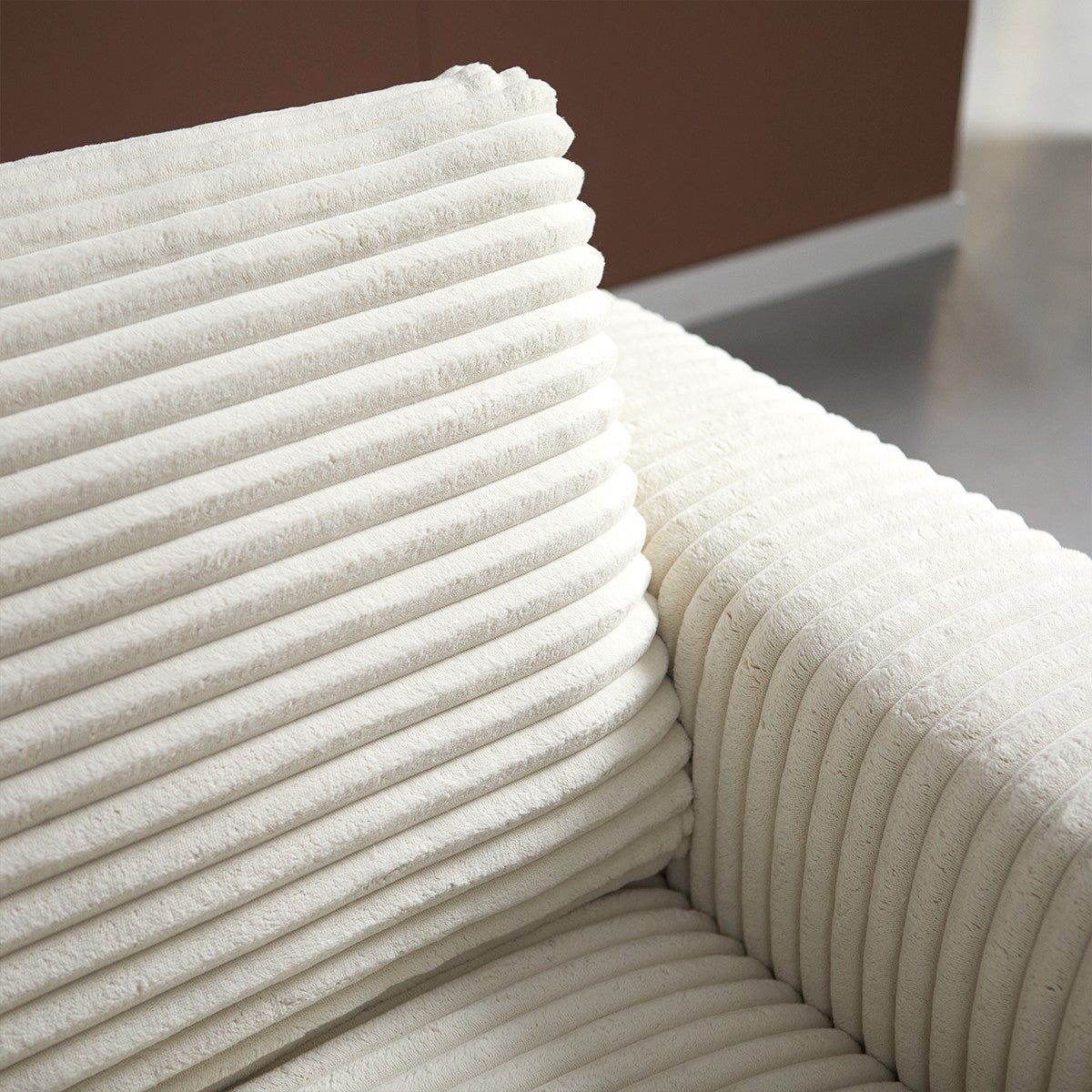 UNO met chaise longue links - Ambience 2 Cream