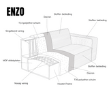 ENZO met chaise longue rechts - Melody 13