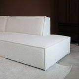 ENZO met chaise longue links - Legend 2 Natural