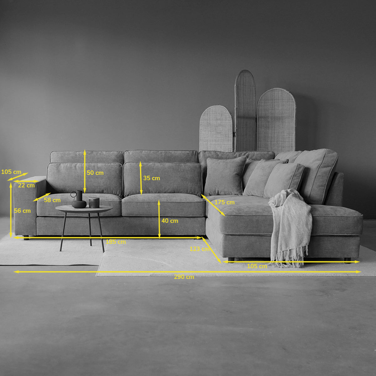 RICHIE met ottoman links - Legend 2 Natural