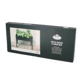 Esschert design - Verhoogde kweekbak metaal groen. S