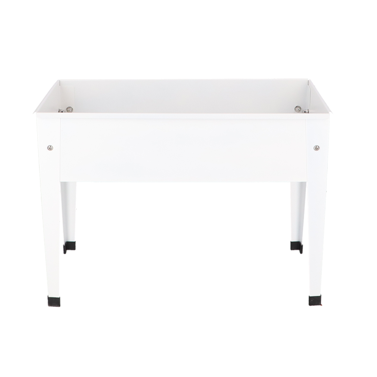 Esschert design - Verhoogde kweekbak metaal wit. S