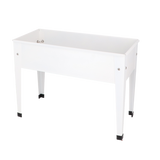 Esschert design - Verhoogde kweekbak metaal wit. S