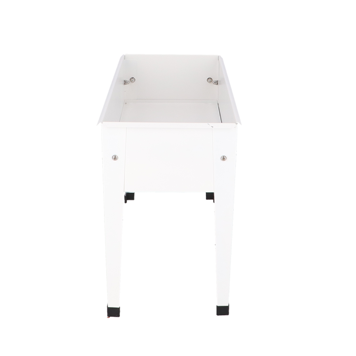 Esschert design - Verhoogde kweekbak metaal wit. S
