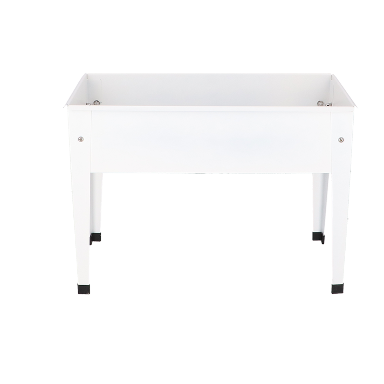 Esschert design - Verhoogde kweekbak metaal wit. S