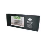 Esschert design - Verhoogde kweekbak metaal wit. L