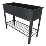 Esschert design - Verhoogde kweekbak metaal antrac. L