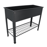 Esschert design - Verhoogde kweekbak metaal antrac. L