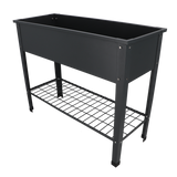 Esschert design - Verhoogde kweekbak metaal antrac. L