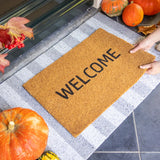 Kokosdeurmat M Welcome - Esschert design