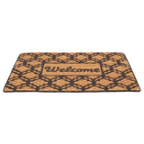 Welcome rubberen kokosdeurmat L - Esschert design