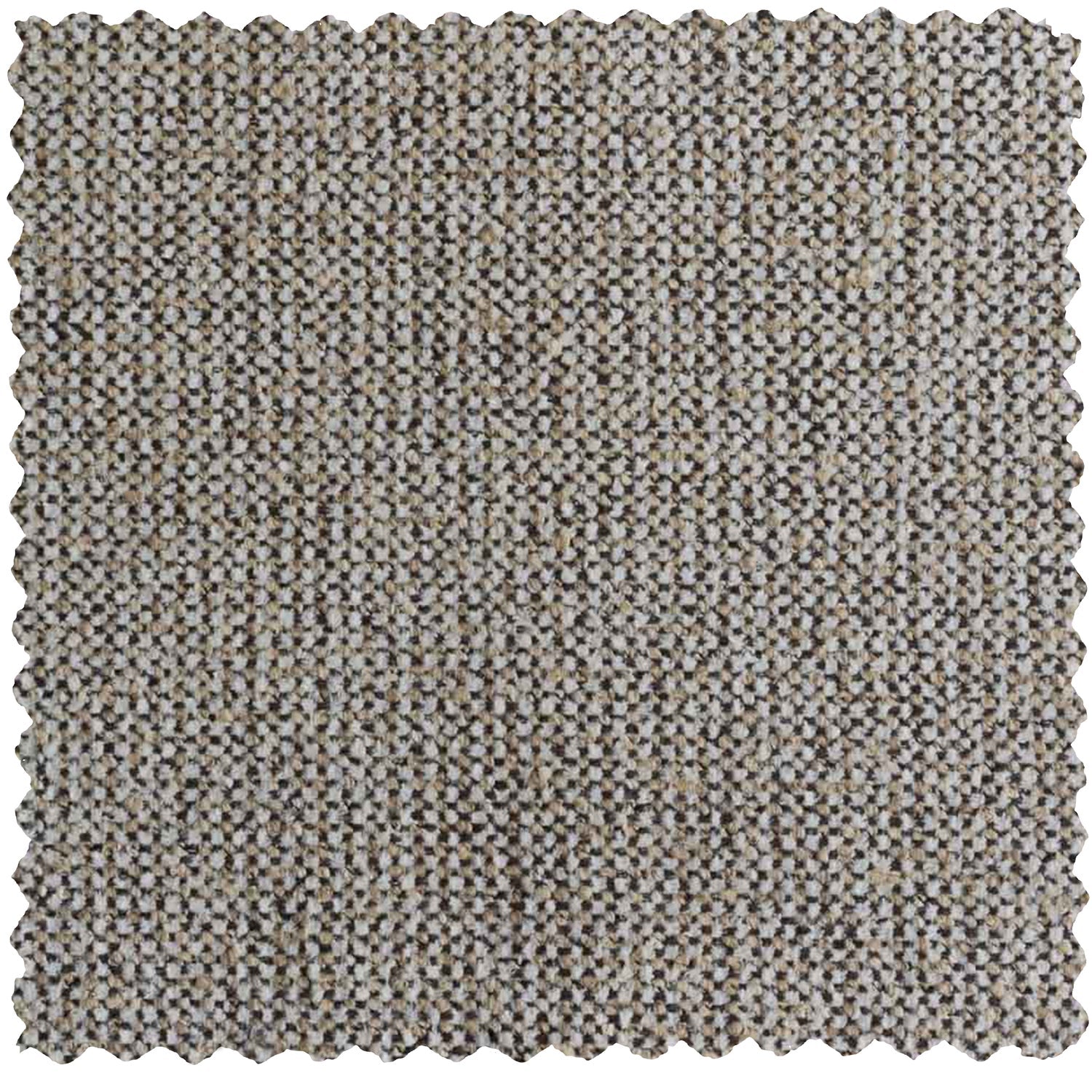 SLOPING U-VORM BANK OFF WHITE MELANGE