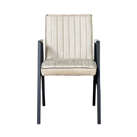 Eetkamerstoel Tivoli Bull | Beige | Met armleuning