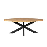 Eettafel Dakota | 180 cm | Ovaal