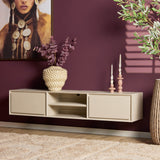 Zwevend tv-meubel Ambiance Zand | 160 cm