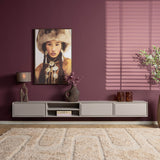 Zwevend tv meubel Ambiance Taupe | 240 cm