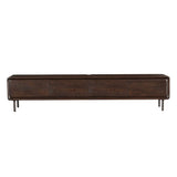 Zwevend tv meubel Allure Bruin Mangohout 200 cm